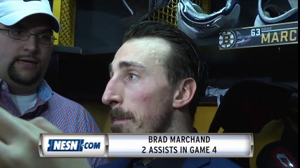 Brad Marchand criticizes referees after Game 4