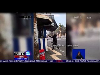 Perusakan Dan Pembakaran Pos Polisi Di Yogyakarta -NET12