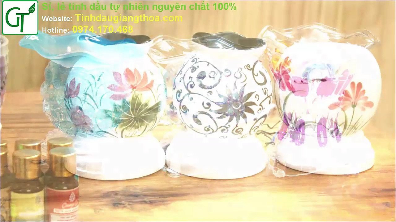 Cách Dùng Các Loại Đèn Đốt Tinh Dầu - Đèn Xông Tinh Dầu Bằng Điện