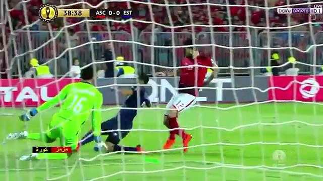 ملخص الاهلي والترجي - جنون عصام الشوالي الحكم يلغي هدف صحيح للاهلي 4-5-2018