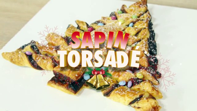 UN SAPIN QUI SE MANGE - - RECETTE DE NOEL SAPIN TORSADÉ AU NUTELLA •❅