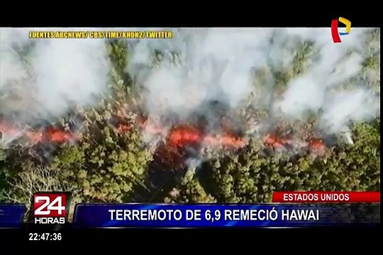 Hawai: evacúan a más de diez mil personas tras erupción de volcán Kilauea