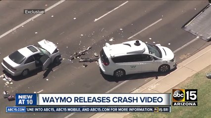 Waymo releases statement and video from crash in Chandler