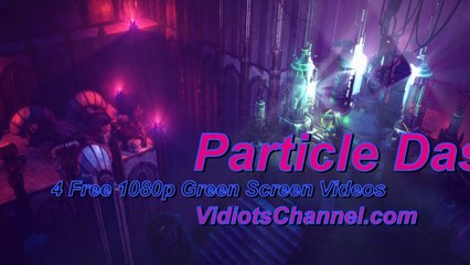 Particle Dash - Four Green Screen FX