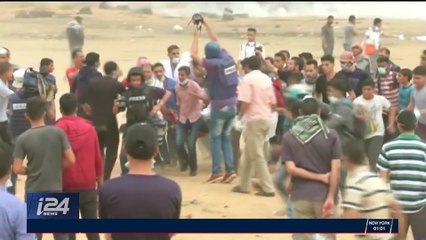 6ème vendredi d'affrontements à Gaza : des dizaines de Palestiniens blessés, 70 par balles réelles