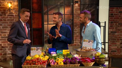 RTÉ - The Late Late Show - Dave and Steve Flynn aka The Happy Pear (4/5/18) (576p)