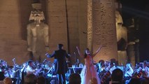 El templo de Luxor vibra con las notas de célebres óperas en una noche de gala