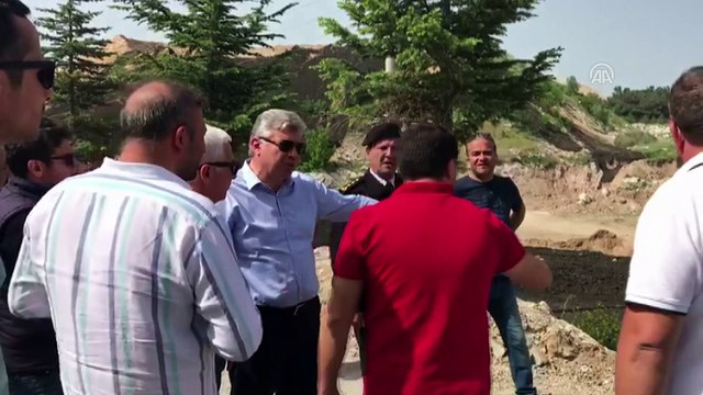 Atık çamuru depolama alanında metan gazı sıkışması sonucu taşma meydana geldi - UŞAK