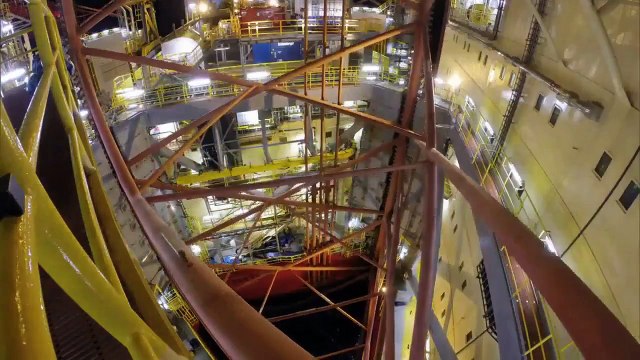 The largest offshore drilling jack-up rig - Maersk Interceptor