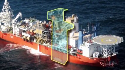 Inside diamond mining ship - Peace in Africa | Mighty ship 05052018|