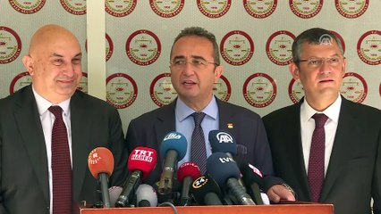 Bülent Tezcan: 'YSK'ya sayın İnce'nin aday gösterme belgelerini ibraz ettik aday gösterdik'  - ANKARA