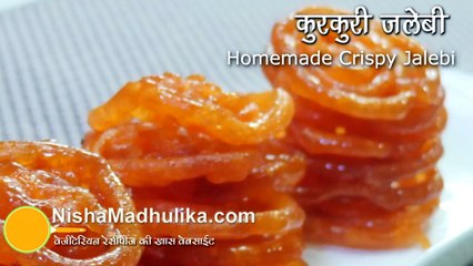 Jalebi Recipe - Crispy Crunchy Juicy Jalebi without yeast