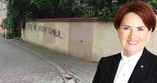 Akşener'in Evinin Karşısına 