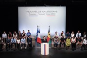 Discours du Président de la République, Emmanuel Macron, sur la Nouvelle-Calédonie à Nouméa