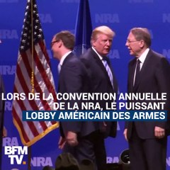 Devant la NRA, Donald Trump mime les exécutions du Bataclan