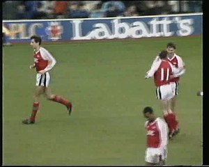 Arsenal - Luton Town 16-12-1989 Division One