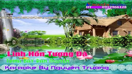 Linh Hon Tuong Da - Dan Nguyen Karaoke HD