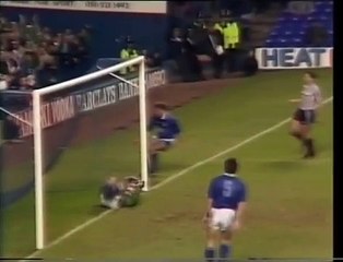 Everton - Manchester City 17-12-1989 Division One