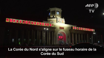 La Corée du Nord rejoint le fuseau horaire de la Corée du Sud