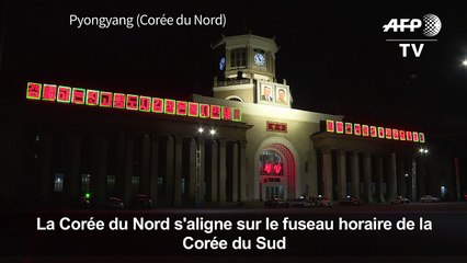 La Corée du Nord rejoint le fuseau horaire de la Corée du Sud
