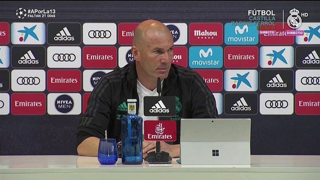 Zidane: El Madrid no ha roto la tradición del pasillo, ha sido el Barça