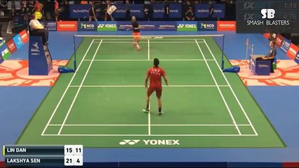 LIN Dan vs LAKSHYA SEN New Zealand Open 2018 HIGHLIGHT BADMINTON