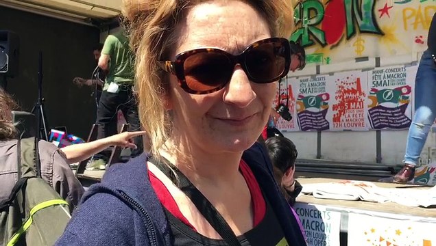 EXCLU - La fête à Macron - Corinne Masiero, alias Capitaine Marleau : On est là pour dire non à Macron! On va lui faire une soupe au cul tourné