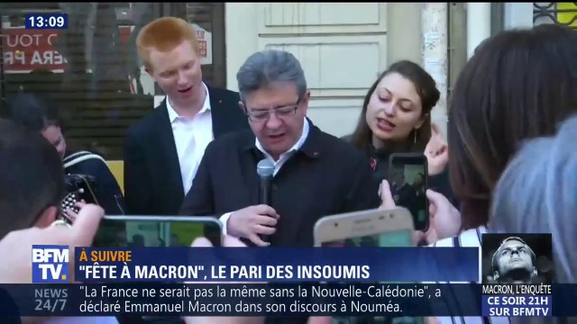 Ce n’était pas des amis choisis, pour leur goût de la démocratie . La fête à Macron parodie un tube de Brassens