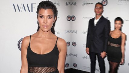 Kourtney Kardashian stuns in revealing outfit at Los Angeles event with boyfriend Younes Bendjima