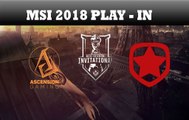 Ascension Gaming vs Gambit Esports Highlights MSI 2018 Play In