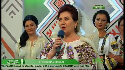 Gheorghita Nicolae - Priceasna (Petrecem romaneste - ETNO TV - 25.04.2016)