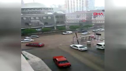 Ankara Mamak'ta Sağanak Yağış Sele Neden Oldu -3