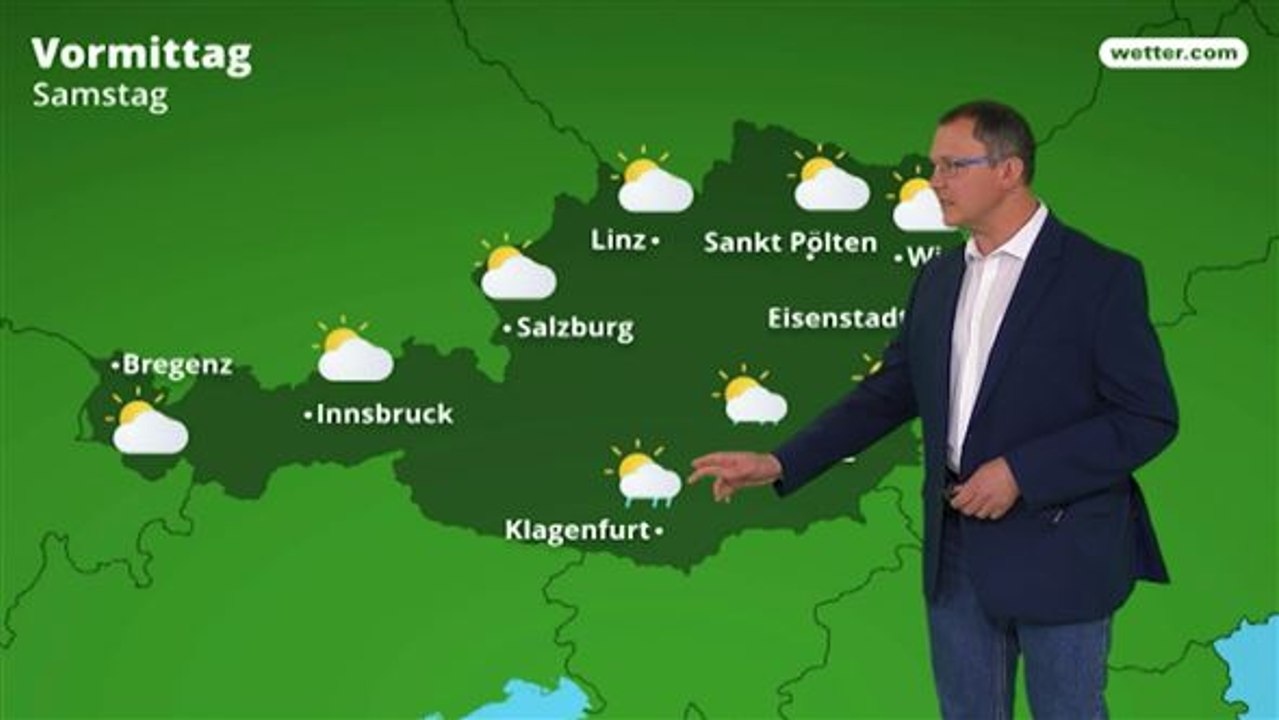 Das Wetter in Österreich am 5. Mai 2018