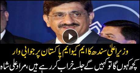 PM Murad Ali Shah gives befitting response to MQM Pakistan