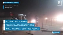 Deadly Dust Storms Hit Northern India