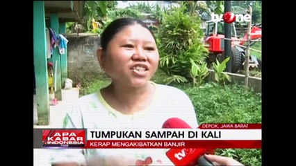 Tumpukan Sampah, Meyumbat Kali Pesanggrahan