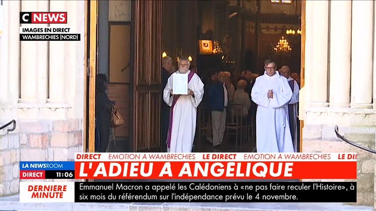 Vive émotion ce matin aux funérailles d'Angélique, décédée à l'âge de 13 ans