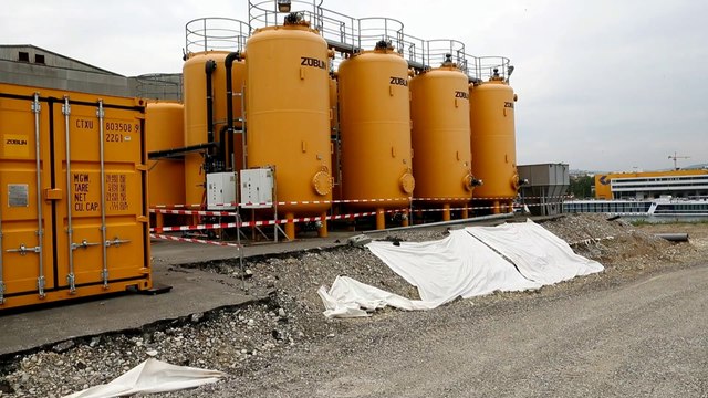 Le chantier de dépollution du lindane de Novartis à Hunigue