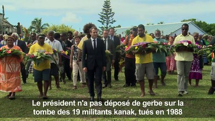 Macron à Ouvéa pour "reconnaître toutes les mémoires"