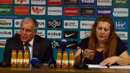 Zeljko Obradovic: “İkinci yarıda daha iyi oynadık”