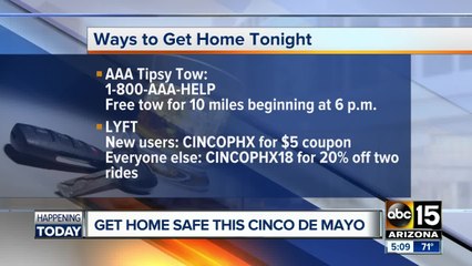 Celebrate Cinco de Mayo safely