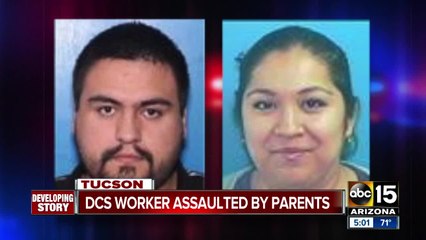 AMBER ALERT: Parents tie DCS worker to tree, take kids