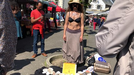 « Chambardement » sur le marché, samedi matin