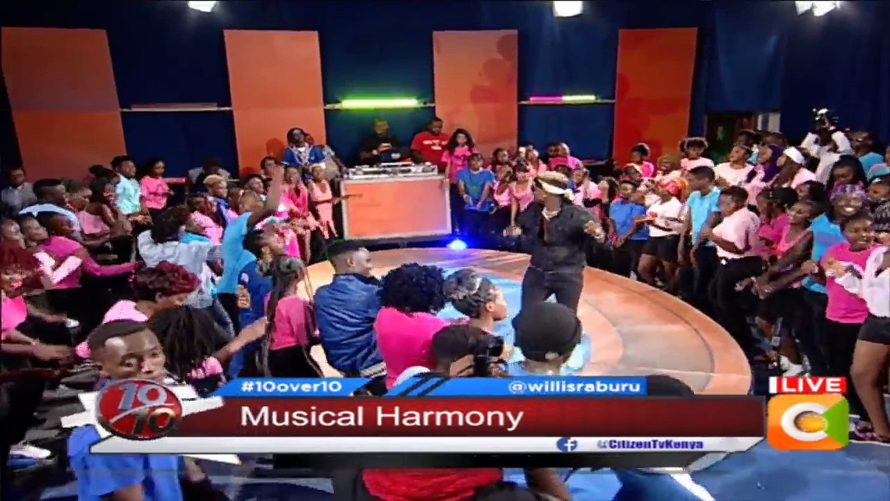 Harmonize #10Over10 electrifying performance