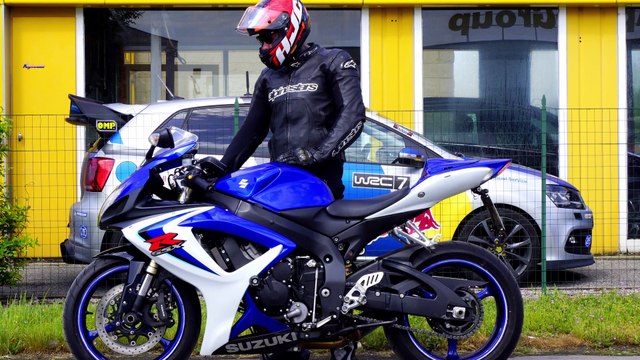 SUZUKI GSX R 600 EXHAUST SOUND