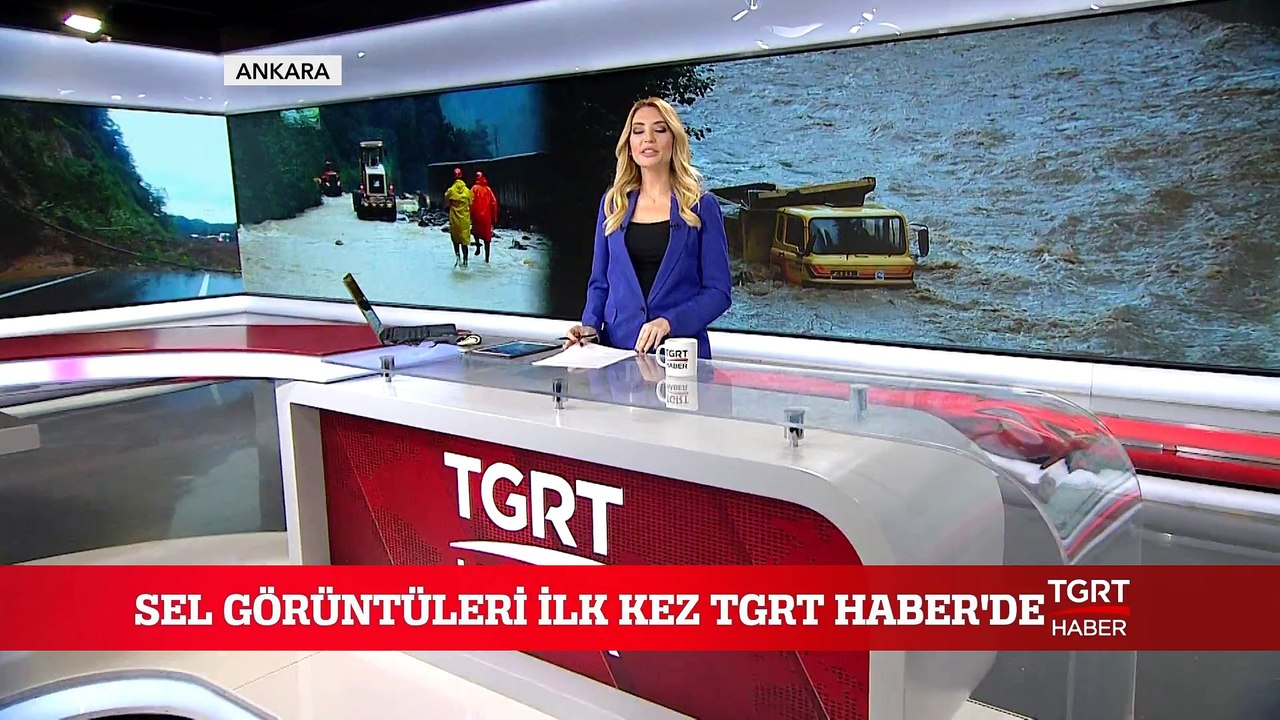 Ankara'daki Sel Görüntüleri İlk Kez TGRT Haber'de