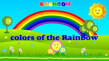 The Rainbow Colors Song | English Nursery Rhymes Children Songs | Animation Rhymes