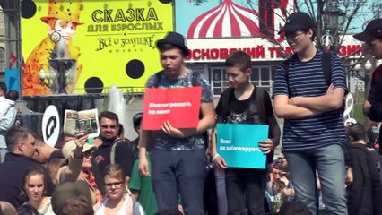 Rusya'da hükümet karşıtı gösteriler - MOSKOVA