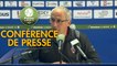 Conférence de presse FC Sochaux-Montbéliard - Clermont Foot (1-3) : Peter ZEIDLER (FCSM) - Pascal GASTIEN (CF63) - 2017/2018
