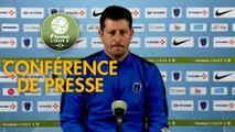 Conférence de presse Paris FC - AS Nancy Lorraine (2-1) : Fabien MERCADAL (PFC) - Didier THOLOT (ASNL) - 2017/2018